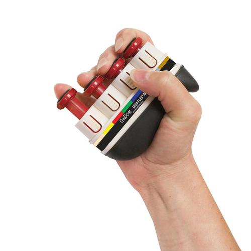 Exerciseur de mains Digi-Flex® Multi™ - Pack débutant basique - rouges (léger), 1019820, Handtrainer