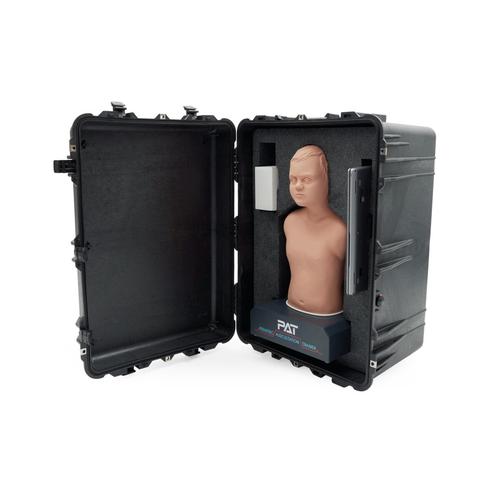 PAT Pediatric Auscultation Trainer Storage/Carry Case w/ wheels & handle, 1020110, Auscultation