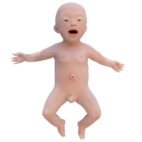 Simulador Neonatal NENASim Xpert, Pele clara, 1020899, Cuidados com o Paciente Recém-Nascido