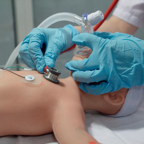 Simulador Neonatal NENASim Xpert, Pele clara, 1020899, Cuidados com o Paciente Recém-Nascido