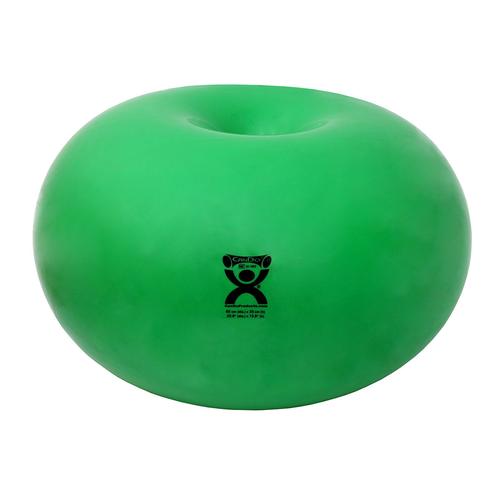 CanDo Donut ball 65cmØx35 cm H, green, 1021315, Massage Tools