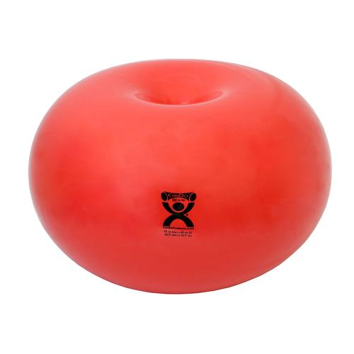 CanDo Donut ball 75cmØx40 cm H, red, 1021316, Ferramentas para massagem