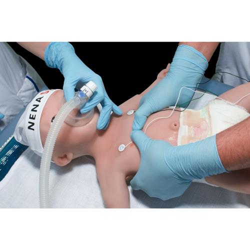 Simulador Neonatal NENASim Xtreme, Pele clara, 1022582, Cuidados com o Paciente Recém-Nascido