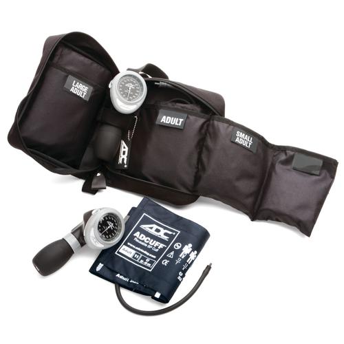 ADC Multikuf 731 3-Cuff EMT Kit with 804 Portable Palm Aneroid Sphygmomanometer, navy, 1023713, Сфигмоманометры