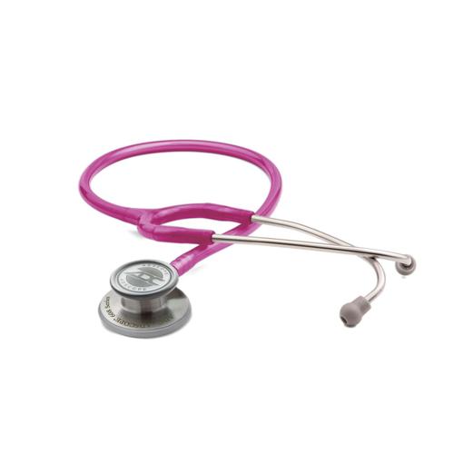 Adscope 608 - Convertible Clinician Stethoscope - Metallic Raspberry, 1023852, Stethoscopes and Otoscopes