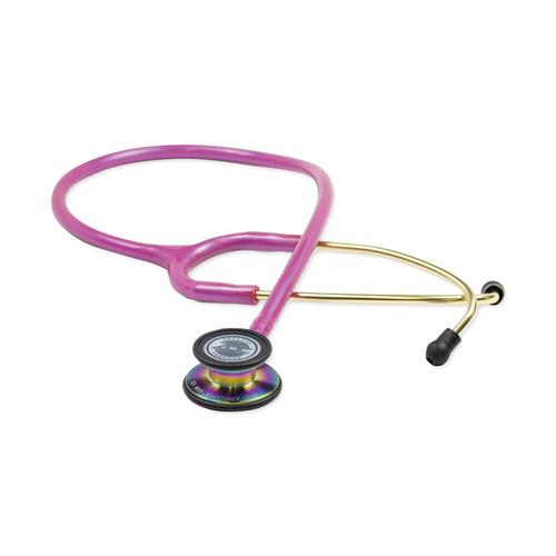 Adscope 608 - Convertible Clinician Stethoscope - Iridescent Metallic Raspberry, 1023859, Stethoscopes and Otoscopes