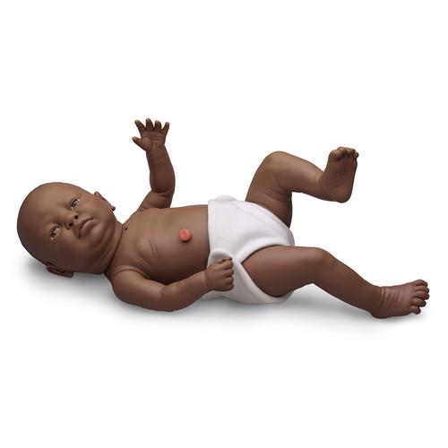 Тренажер младенца с особыми потребностями, мужской (с темным цветом кожи), 1024022, Тренажеры и симуляторы по уходу за новорожденными