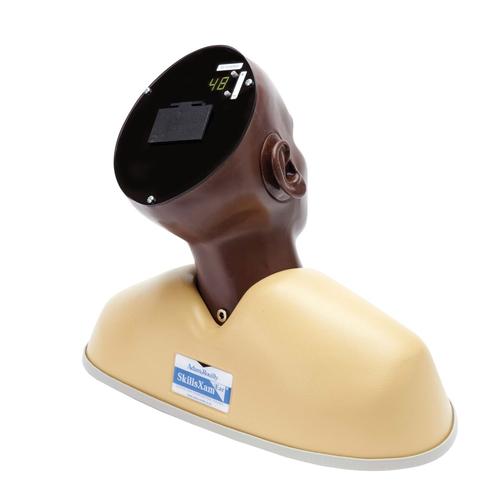 Simulador de exame de ouvido digital, pele escura, 1024550, Exame Otorrinolaringológico