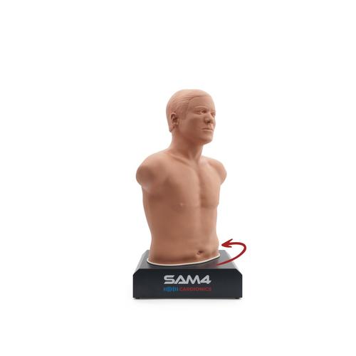 Манекен для аускультации SAM4 – светлая кожа, 1024553, Тренажеры и симуляторы по аускультации