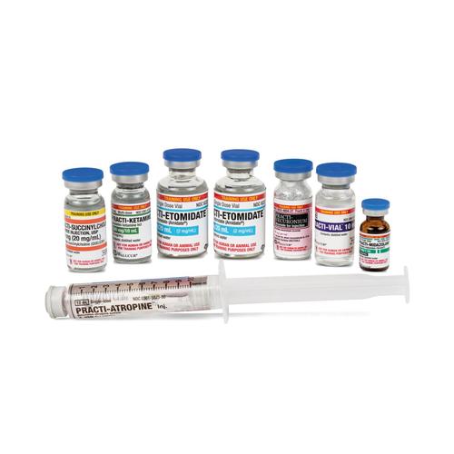 Practi-RSI (Rapid Sequence Intubation) Refill Kit 
(1 Kit), 1024773, Practi-Prefilled Syringes, Code Medicines, and Kits