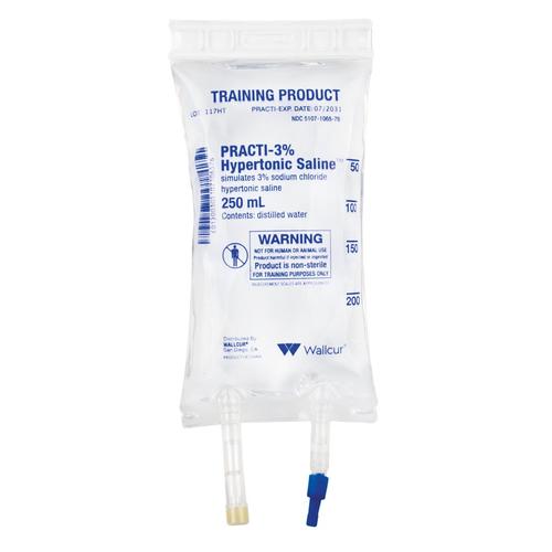 Bolsa de Solução Practi-3% Salina Hipertônica 250 ml I.V. (x1), 1024776, Practi-bolsas de iv e produtos de terapia com sangue

