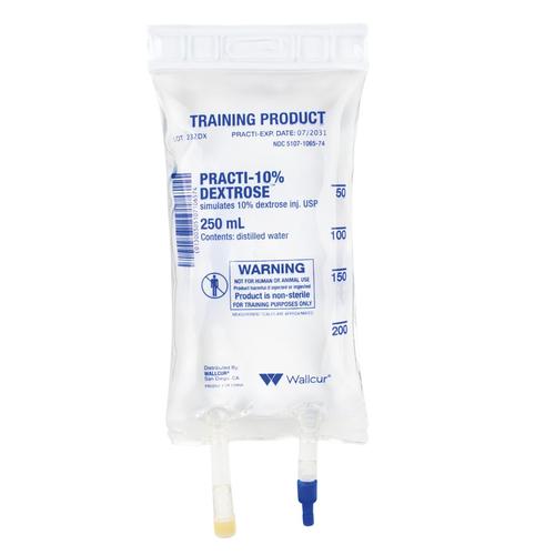 Bolsa de Solução Practi-10% Dextrose 250ml IV (x1), 1024785, Practi-bolsas de iv e produtos de terapia com sangue

