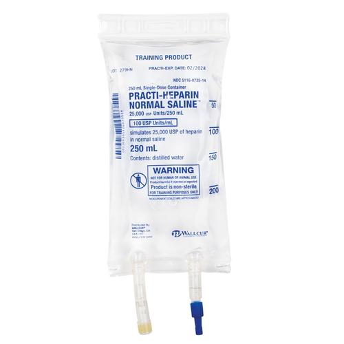 Bolsa de Solução Practi-Heparina Salina Normal 250ml I.V. (x1), 1024799, Practi-bolsas de iv e produtos de terapia com sangue

