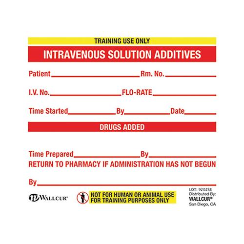 Étiquette de Solution Practi-IV (x102), 1024809, Practi-Peel-N-Stick Labels 