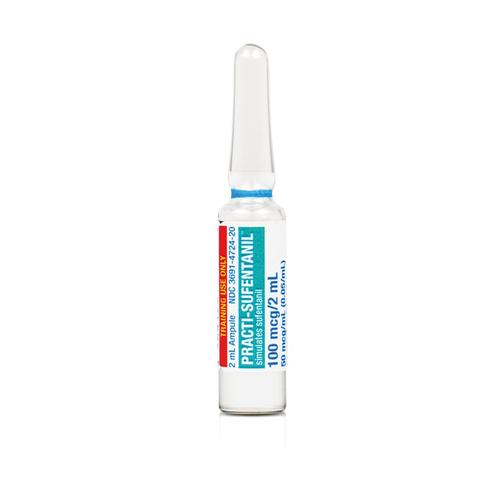 프랙티-수펜타닐 100mcg/2mL 앰플(×100)  Practi-Sufentanil 100mcg/2mL Ampule (×100), 1024819, Practi-Ampules