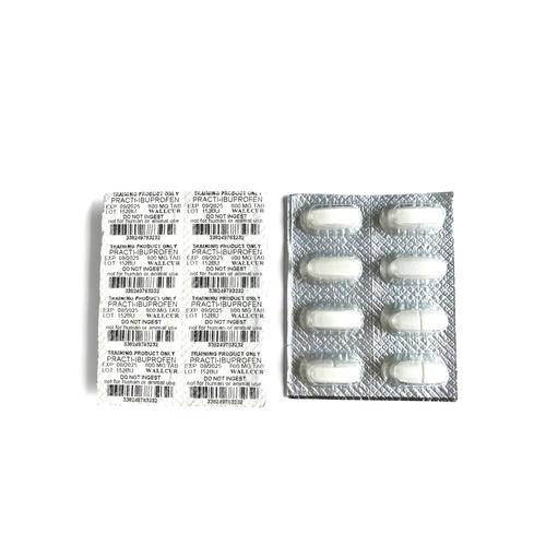 模拟药，布洛芬800mg口服单位剂量(×48Caps), 1024947, Practi-Oral Medications