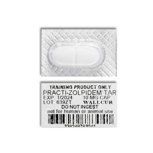 模拟药，酒石酸唑吡坦10mg口服单位剂量(×48Caps), 1024976, Practi-Oral Medications