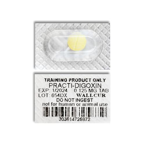 Practi-Digoxina 0,125mg Dose Unitária Oral (x48 comprimidos), 1024986, Practi-medicações orais

