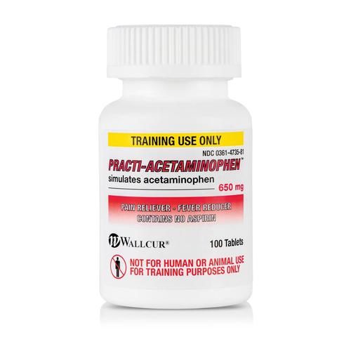Practi-Acetaminofen 650mg Oral-Lote (x100 Comprimidos), 1024993, Practi-medicações orais


