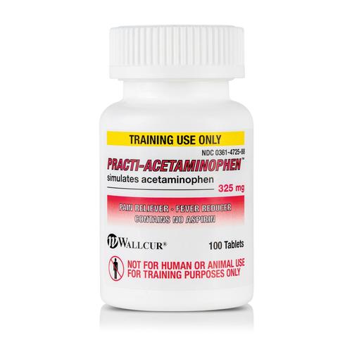 Practi-Acetaminofen 325mg Oral-Lote (x100 Comprimidos), 1024995, Practi-medicações orais

