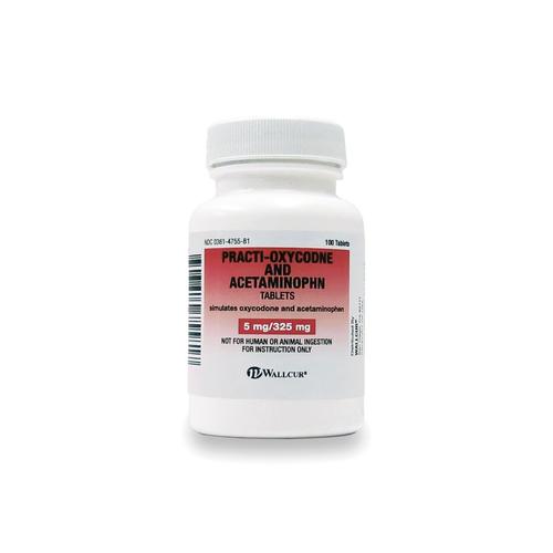 Practi-Oxicodona Acetaminofen 5mg/325mg (x100 Comprimidos), 1024996, Practi-medicações orais

