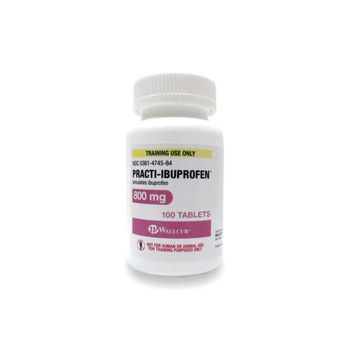 Practi-Ibuprofeno 800mg Oral-Lote (x100 Comprimidos), 1025001, Practi-medicações orais

