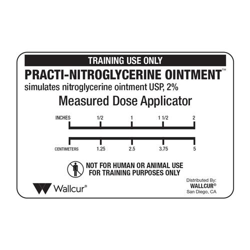 프랙티-니트로글리세린 연고 도포 시트(×200)  Practi-Nitroglycerin Ointment Applicator Sheets (×200), 1025015, Practi-Droppers, Ointments, Patches and Suppositories