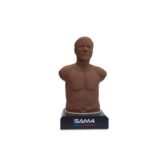 Манекен для аускультации SAM4 – темная кожа, 1025087, Тренажеры и симуляторы по аускультации