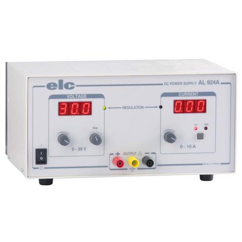 Fuente de alimentación de CC, lineal regulada, 1 - 30 V, 0 – 10 A (230 V, 50/60 Hz), 1025380, Alimentacións