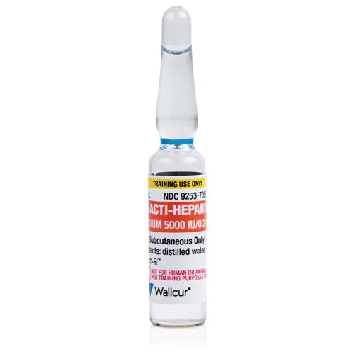 Practi-Heparin Sodium 5000IU/0.2mL Ampule(×100), 1025466, Ampoules prati