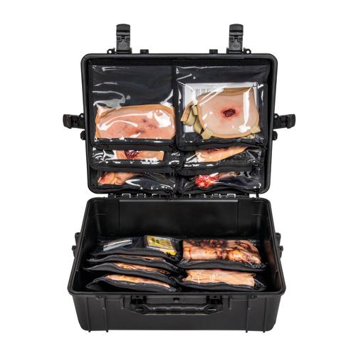 TCCC Advanced Moulage Kit - Medium Skin, 1025986, TCCC Simulators