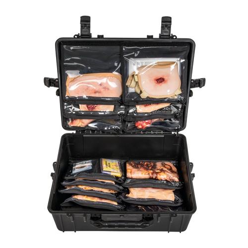 TCCC Advanced Moulage Kit - Medium Skin, 1025986, TCCC Simulators