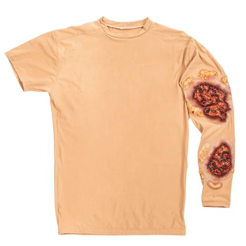 Full Thickness Arm Burn - Long Sleeve Shirt - Medium Skin, 1025992, TCCC Simulators