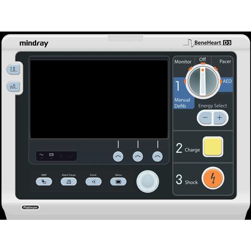 Mindray BeneHeart D3 Defibrillator/Monitor Screen Simulation for REALITi 360, 8001140, AED Eğitmenleri