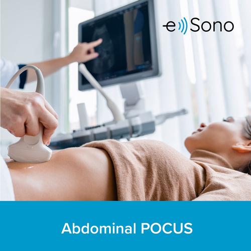 Abdominal POCUS e Sono 1 Benutzer 3 Monate, 8001269, e Sono Kurse
