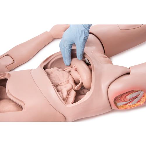 Mannequin nouveau-né de réanimation avec simulateur d’ECG W44608 3B  Scientific