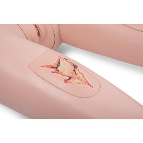 3B Scientific® Patient Care Manikin PRO, Light Skin, 1025295 [P10N], Enema Administration