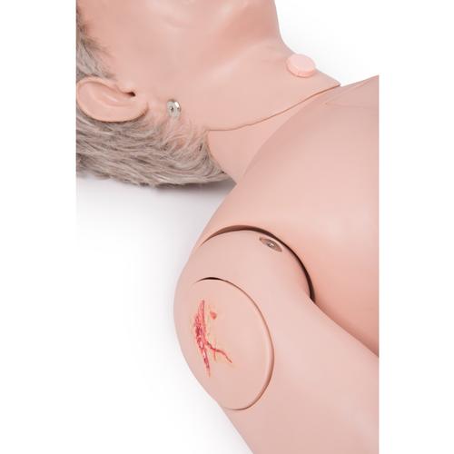 3B Scientific® Patient Care Manikin Basic, Light Skin, 1018817 [P11/1], Adult Patient Care