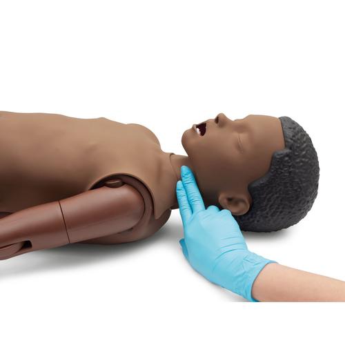 Simulatore pediatrico per l’addestramento all’ALS Atlas Junior, pelle scura, 1025235 [P76D], Options