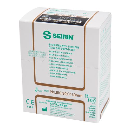 SEIRIN ® tipo J, incomparavelmente suave Diâmetro 0,30 mm Comprimento 40 mm Cor da pele, 1002429 [S-J3060], Agulhas de acupuntura SEIRIN