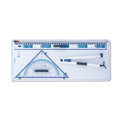 Набор чертежного инструмента для демонстрационной доски, 1002593 [U10045], Белые доски