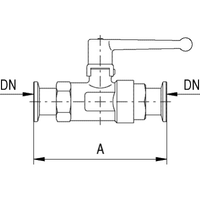 Шаровой клапан, 2-ходовой DN 16 KF, 1002923 [U14510], Дополнительная комплектация