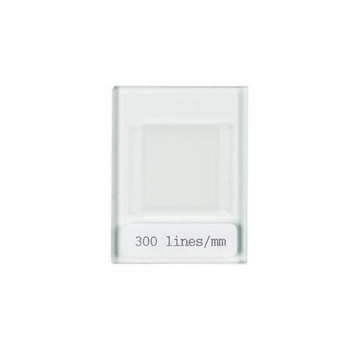 Дифракционная решетка, 300 линий/мм, 1003080 [U19512], Апертуры, дифракционные элементы и фильтры