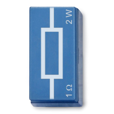 Резистор 1 Ом, 2 Вт, P2W19, 1012903 [U333011], Система элементов со штепсельным соединением