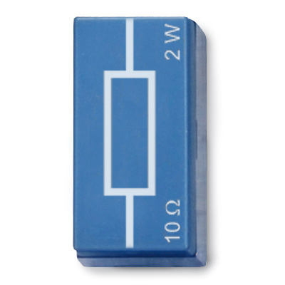 Резистор 10 Ом, 2 Вт, P2W19, 1012904 [U333012], Система элементов со штепсельным соединением