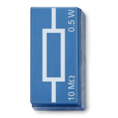 Резистор 10 МОм, 0,5 Вт, P2W19, 1012933 [U333041], Система элементов со штепсельным соединением