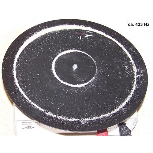 Accessories Chladni Plate, circular -
for the Vibration Generator, 1000705 [U56005], Mechanical Waves