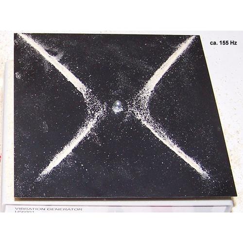 Accessories Chladni Plate, square -
for the Vibration Generator, 1000706 [U56006], Oscillations