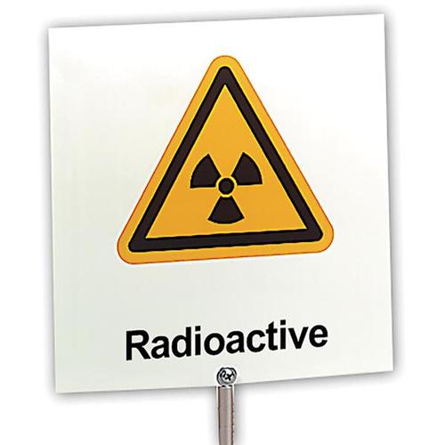 Табличка с предупреждением: «Радиоактивность», 1000919 [U8483218], Другое
