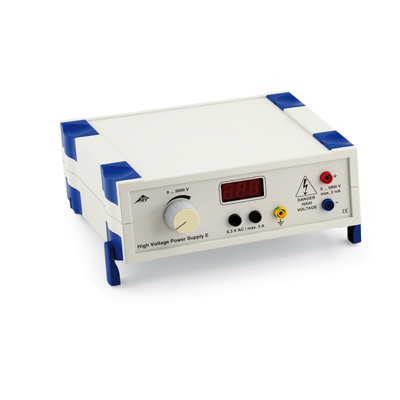 High Voltage Power Supply E,
0 – 5 kV, max. 2 mA, 1013412 [U8498294-230], Power supplies with short-circuit current up to 2 mA